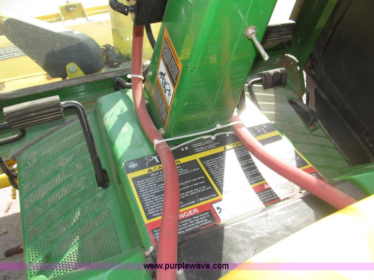 image for item B5227 2003 John Deere F725 front mount snow thrower/mower