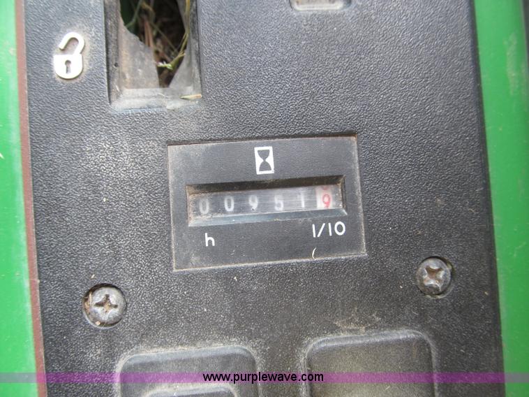 image for item B5227 2003 John Deere F725 front mount snow thrower/mower