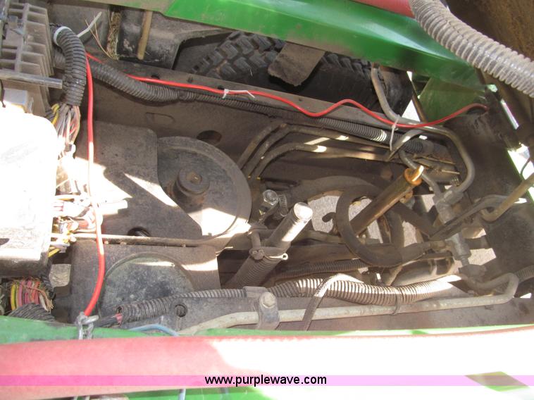 image for item B5227 2003 John Deere F725 front mount snow thrower/mower