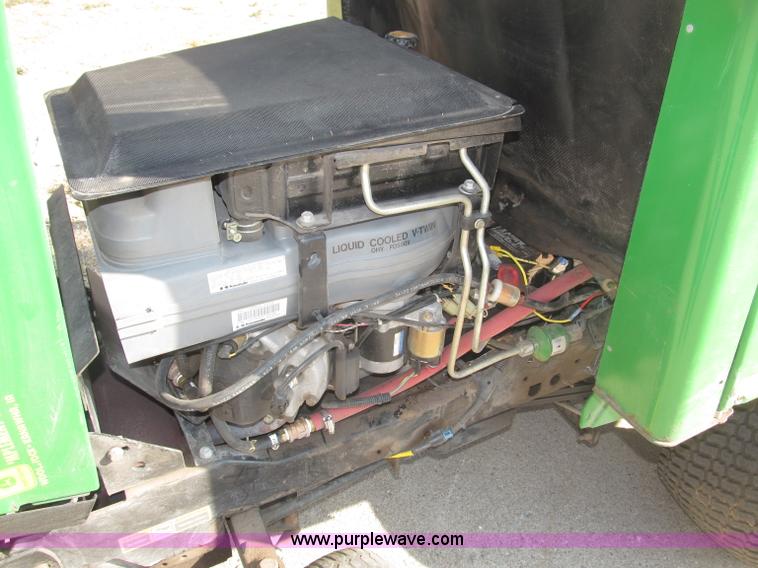 image for item B5227 2003 John Deere F725 front mount snow thrower/mower