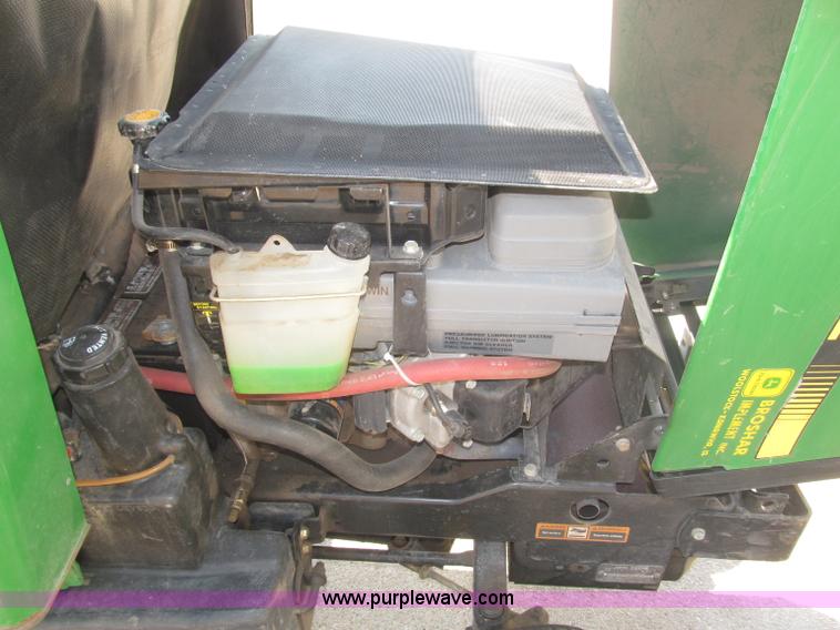 image for item B5227 2003 John Deere F725 front mount snow thrower/mower