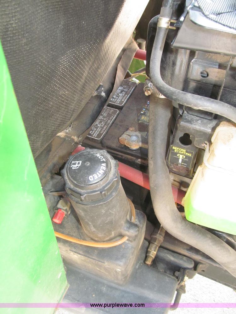 image for item B5227 2003 John Deere F725 front mount snow thrower/mower