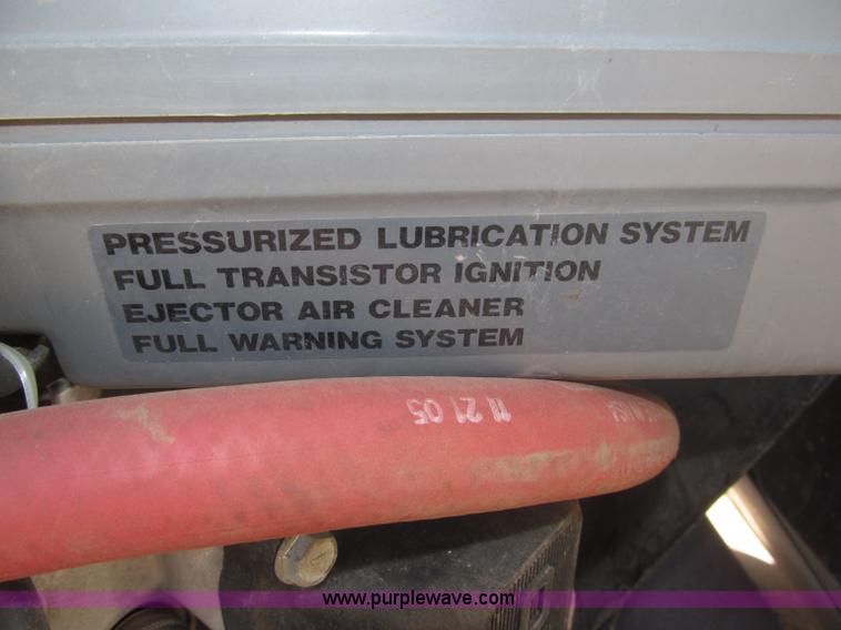 image for item B5227 2003 John Deere F725 front mount snow thrower/mower