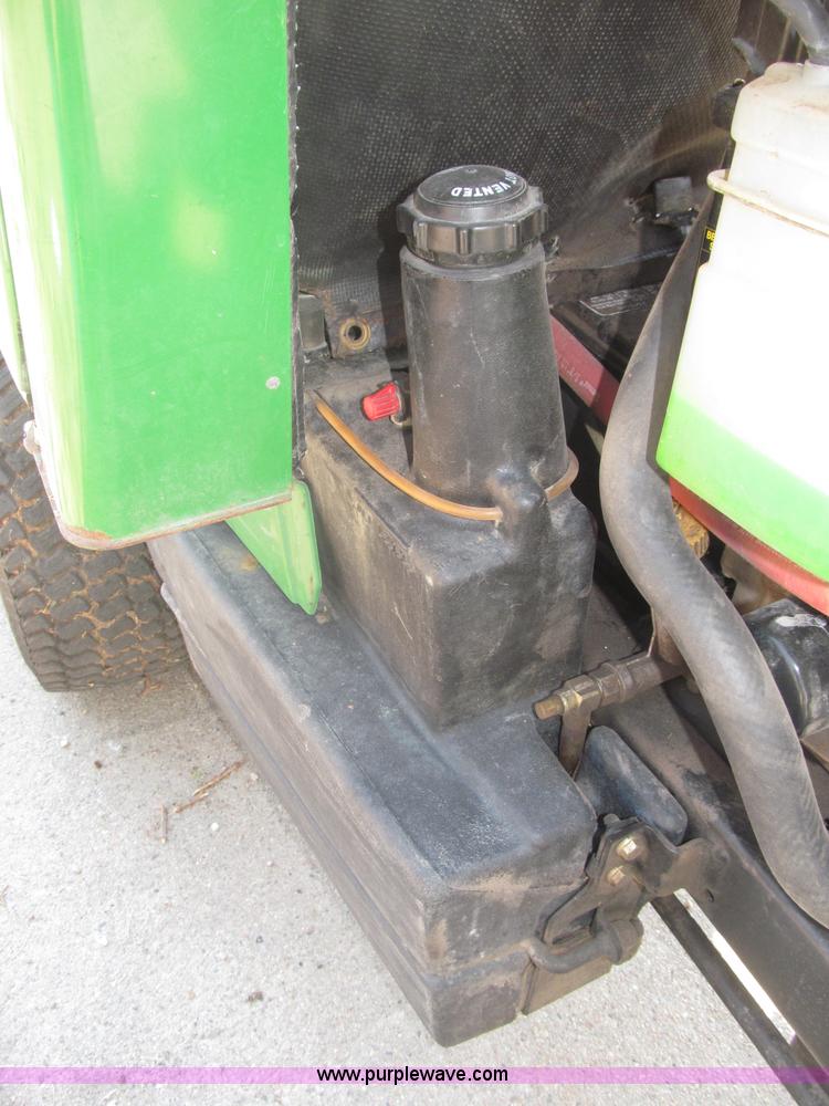 image for item B5227 2003 John Deere F725 front mount snow thrower/mower