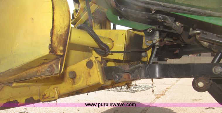 image for item B5227 2003 John Deere F725 front mount snow thrower/mower