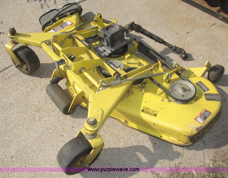 image for item B5227 2003 John Deere F725 front mount snow thrower/mower