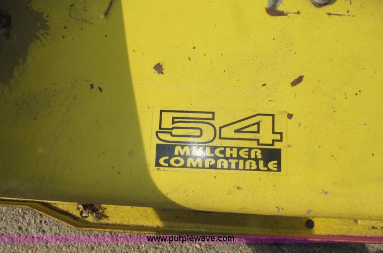 image for item B5227 2003 John Deere F725 front mount snow thrower/mower