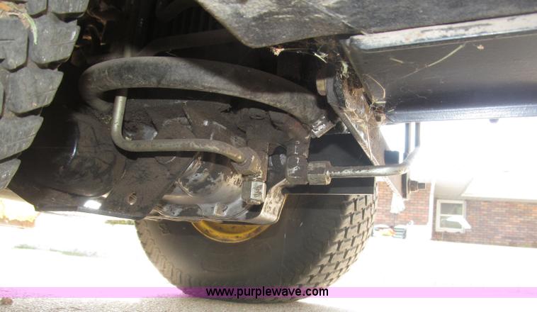 image for item B5227 2003 John Deere F725 front mount snow thrower/mower