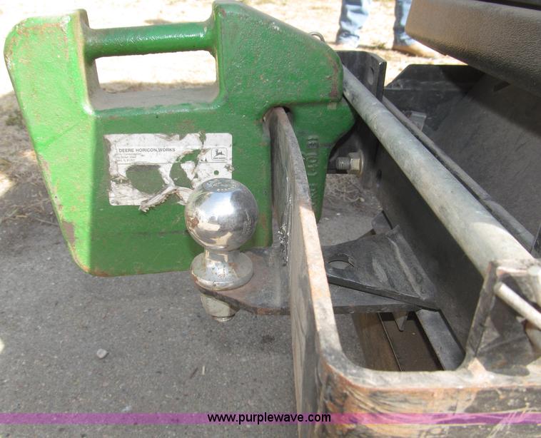 image for item B5227 2003 John Deere F725 front mount snow thrower/mower