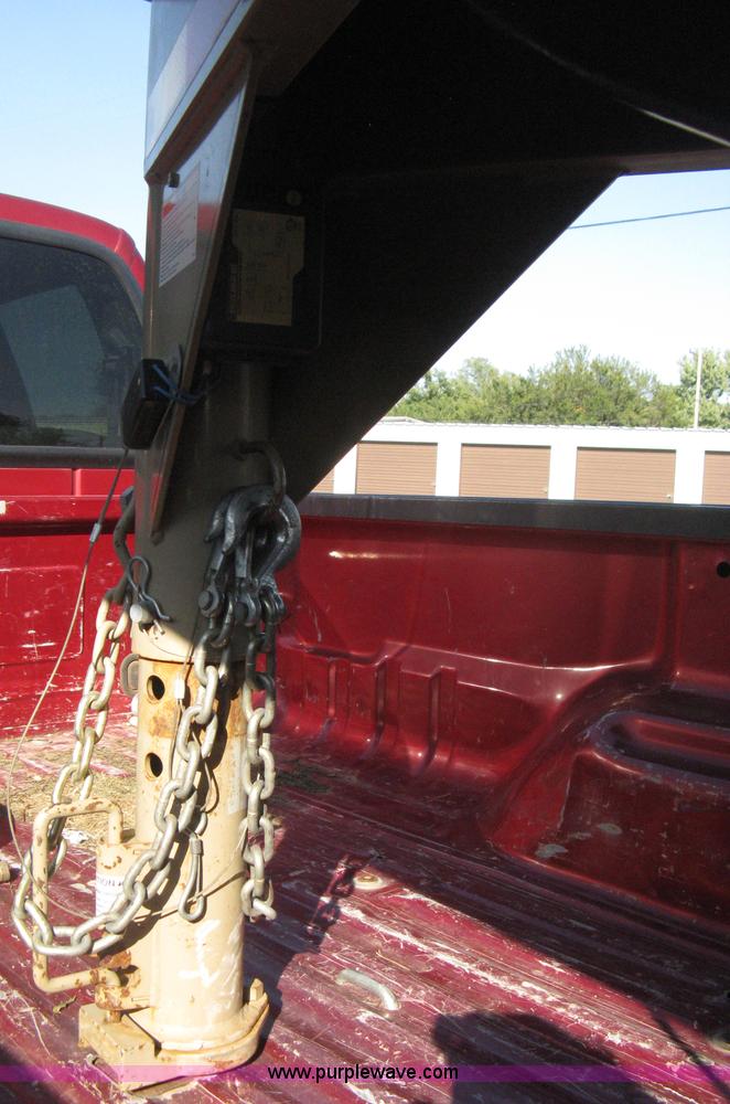 image for item B8146 2009 Circle D multi-purpose gooseneck flatbed trailer