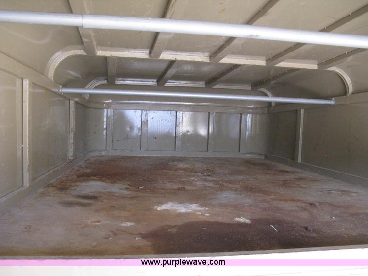 image for item B8146 2009 Circle D multi-purpose gooseneck flatbed trailer