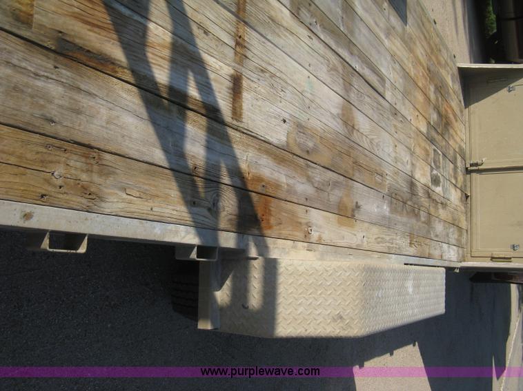 image for item B8146 2009 Circle D multi-purpose gooseneck flatbed trailer