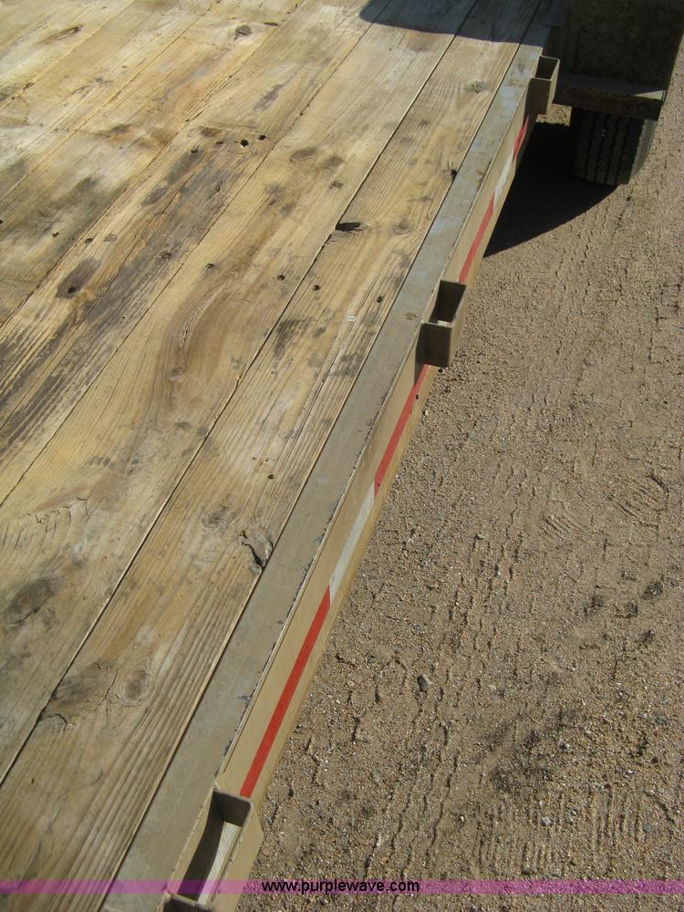 image for item B8146 2009 Circle D multi-purpose gooseneck flatbed trailer