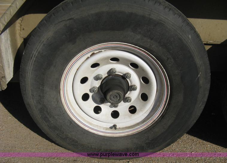 image for item B8146 2009 Circle D multi-purpose gooseneck flatbed trailer