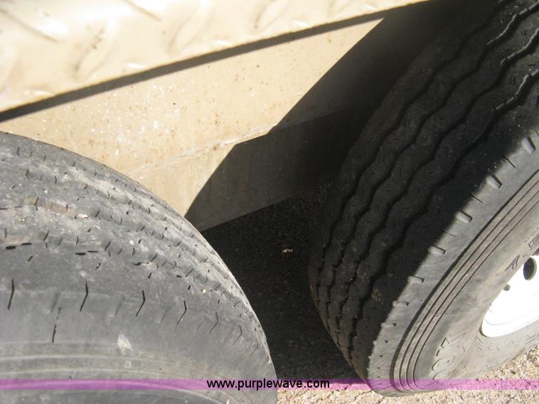 image for item B8146 2009 Circle D multi-purpose gooseneck flatbed trailer