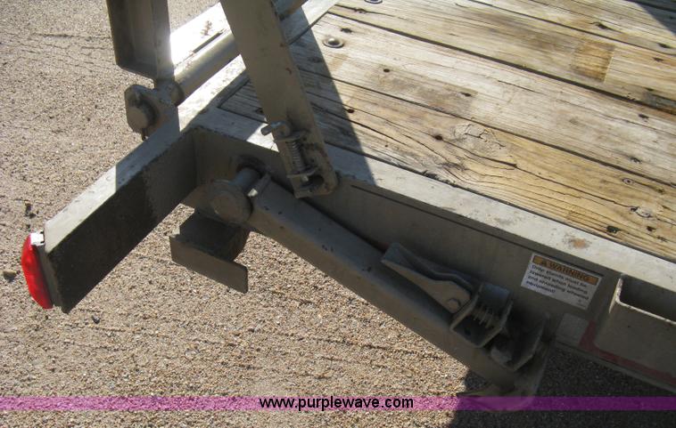 image for item B8146 2009 Circle D multi-purpose gooseneck flatbed trailer