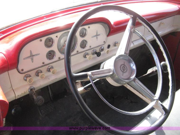 image for item B8192 1960 Ford F600 custom cab dump bed grain truck