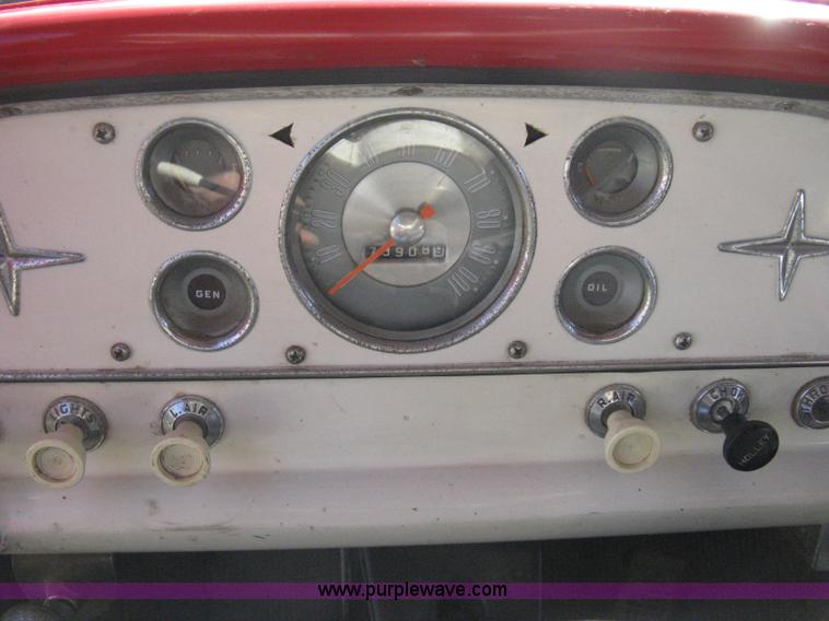 image for item B8192 1960 Ford F600 custom cab dump bed grain truck