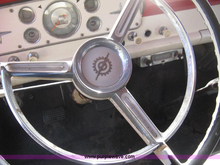 image for item B8192 1960 Ford F600 custom cab dump bed grain truck