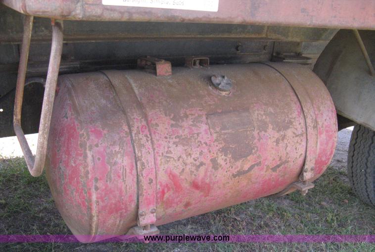 image for item B8192 1960 Ford F600 custom cab dump bed grain truck