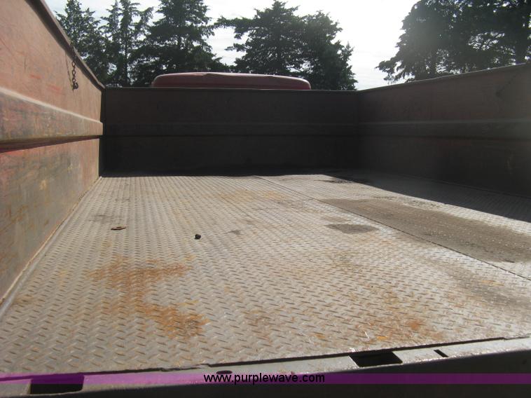 image for item B8192 1960 Ford F600 custom cab dump bed grain truck