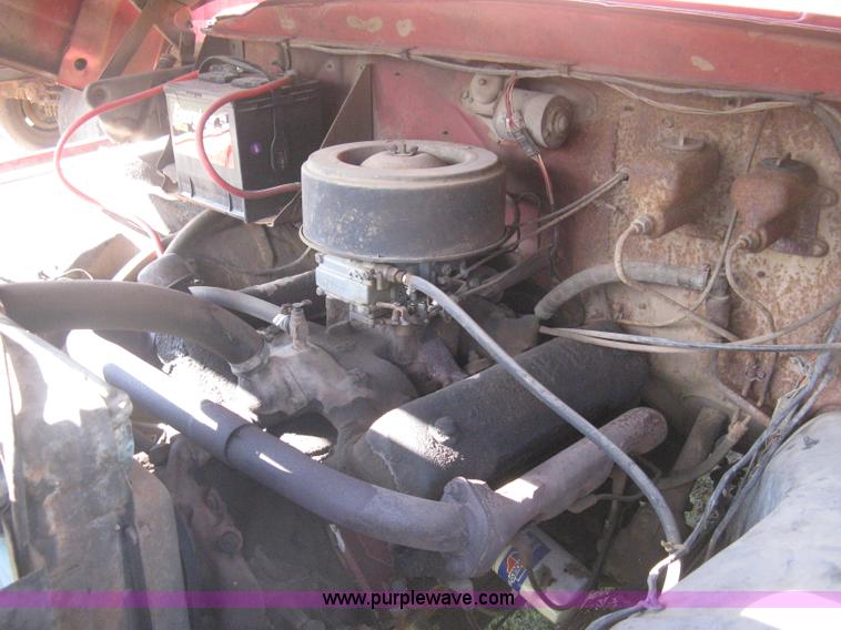 image for item B8192 1960 Ford F600 custom cab dump bed grain truck