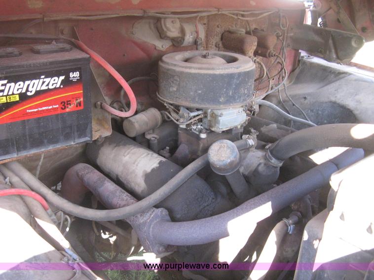 image for item B8192 1960 Ford F600 custom cab dump bed grain truck