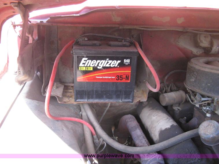 image for item B8192 1960 Ford F600 custom cab dump bed grain truck