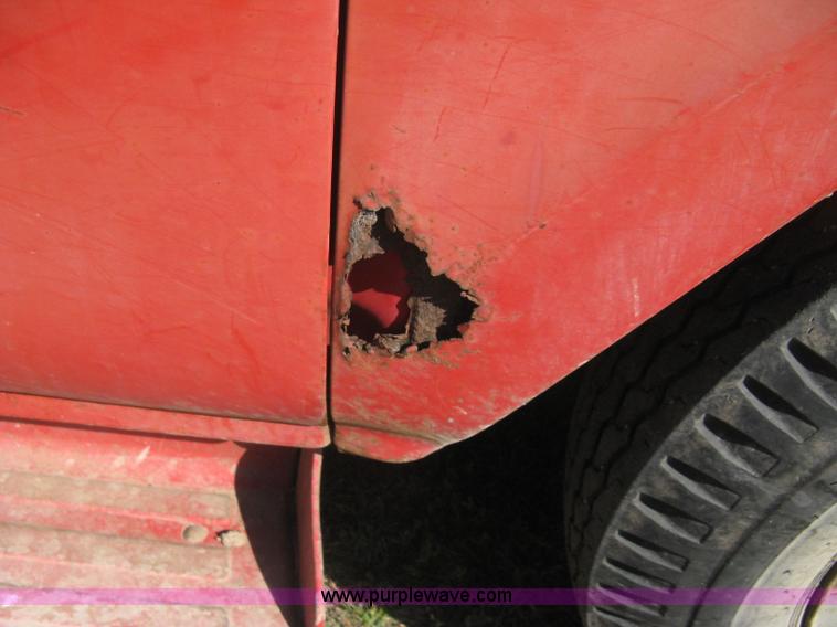 image for item B8192 1960 Ford F600 custom cab dump bed grain truck