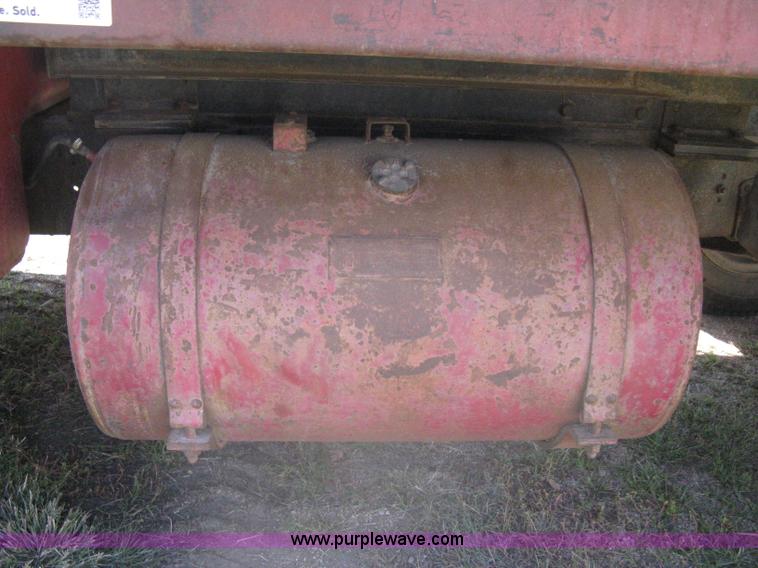 image for item B8192 1960 Ford F600 custom cab dump bed grain truck