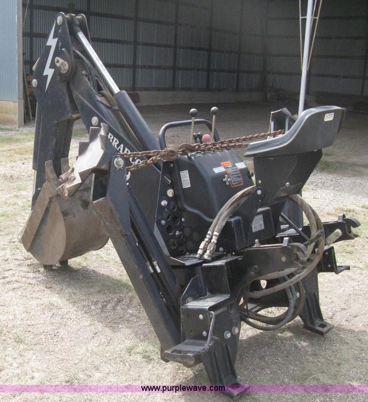 image for item B8195 Bradco 609 backhoe skid steer attachment