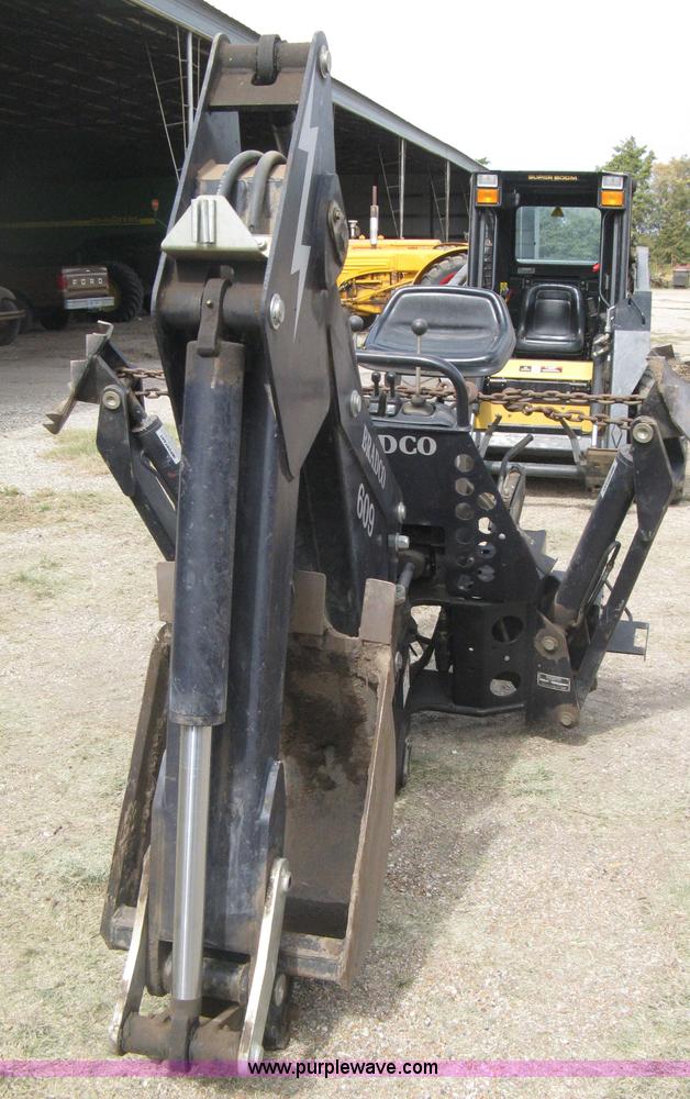 image for item B8195 Bradco 609 backhoe skid steer attachment
