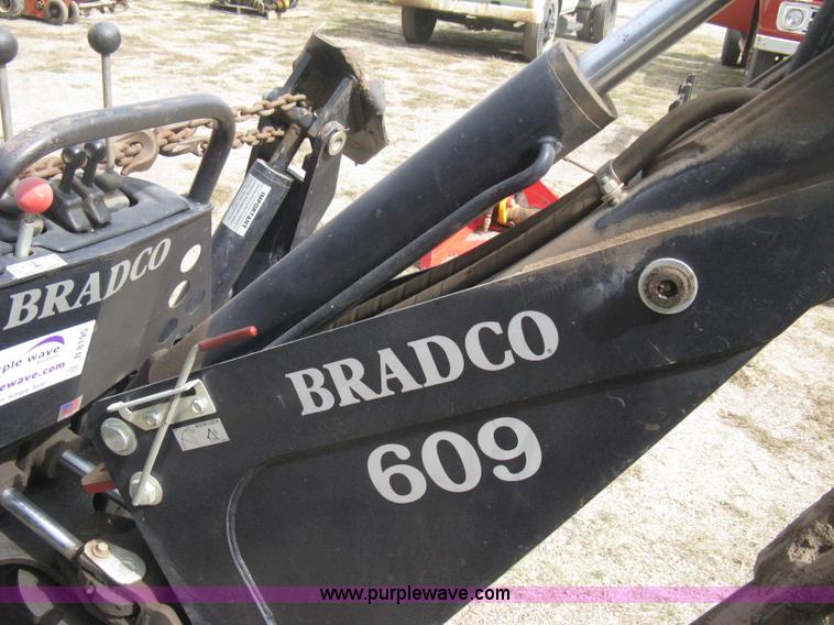 image for item B8195 Bradco 609 backhoe skid steer attachment