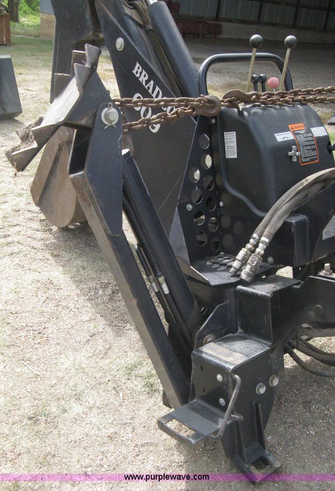 image for item B8195 Bradco 609 backhoe skid steer attachment
