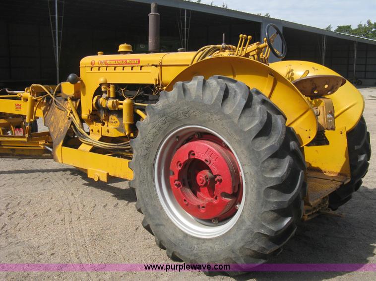 image for item B8196 Minneapolis Moline U tractor/custom design motor grader