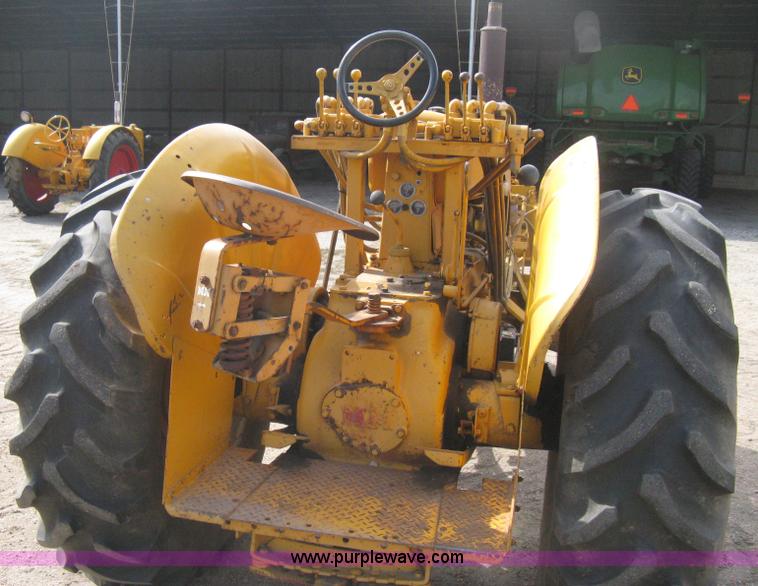 image for item B8196 Minneapolis Moline U tractor/custom design motor grader