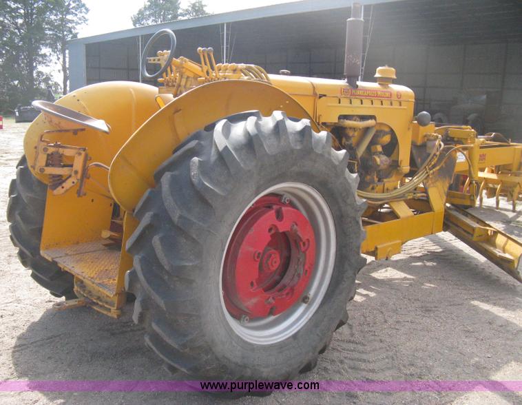 image for item B8196 Minneapolis Moline U tractor/custom design motor grader