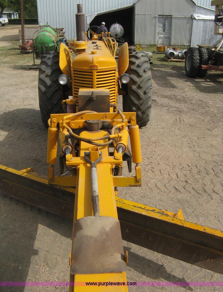 image for item B8196 Minneapolis Moline U tractor/custom design motor grader