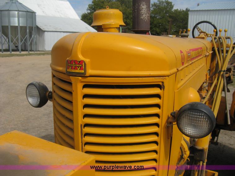 image for item B8196 Minneapolis Moline U tractor/custom design motor grader