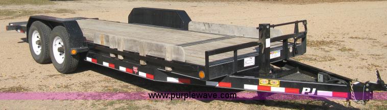 image for item B8303 2010 PJ tilt flatbed trailer