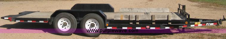 image for item B8303 2010 PJ tilt flatbed trailer