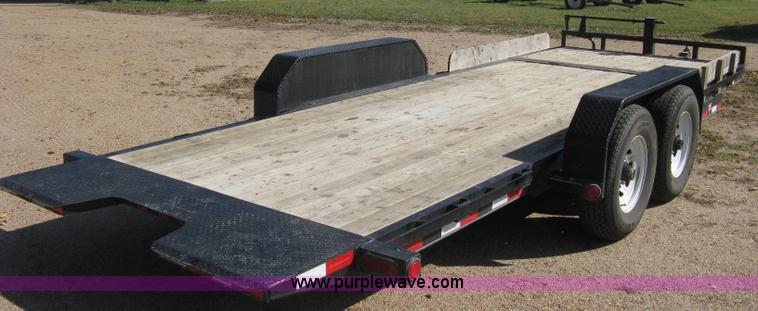 image for item B8303 2010 PJ tilt flatbed trailer
