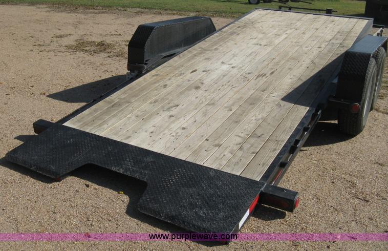 image for item B8303 2010 PJ tilt flatbed trailer