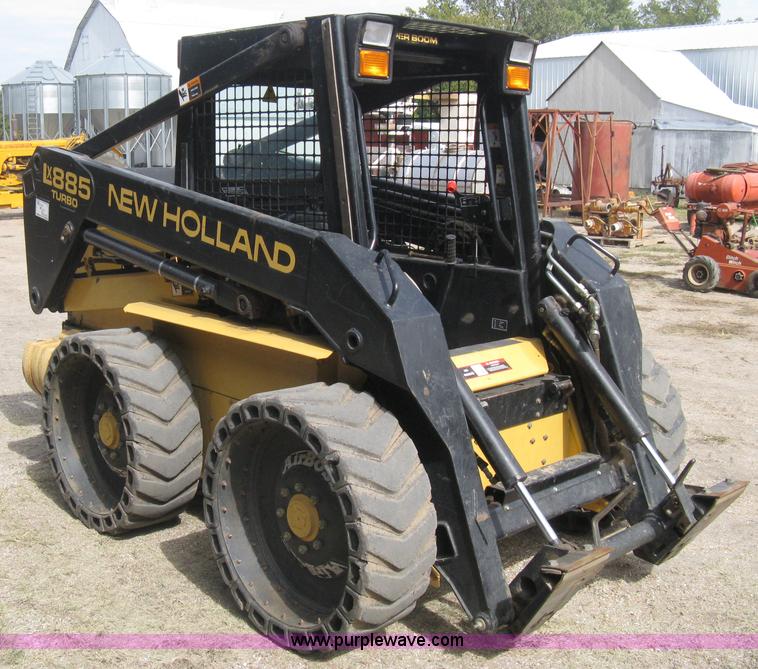 image for item B8305 1997 New Holland LX885 Turbo skid steer