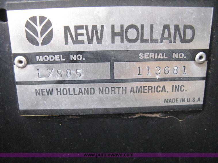 image for item B8305 1997 New Holland LX885 Turbo skid steer