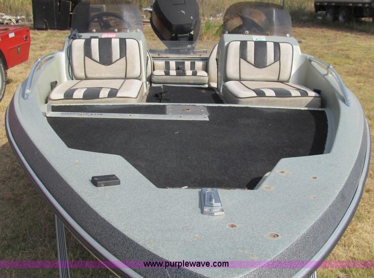 image for item C3583 1987 Thunderbolt bass boat and trailer