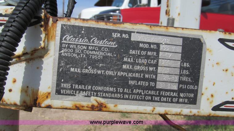 image for item C3583 1987 Thunderbolt bass boat and trailer