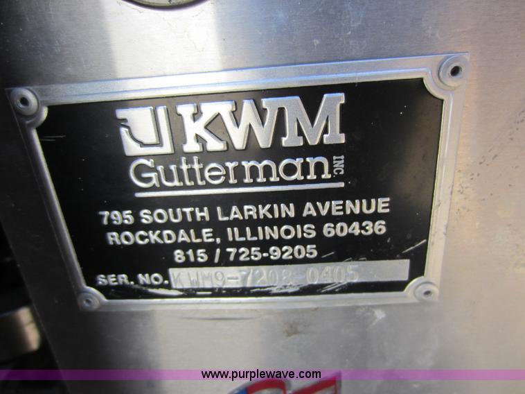 image for item D5689 KWM Iron Man seamless gutter machine