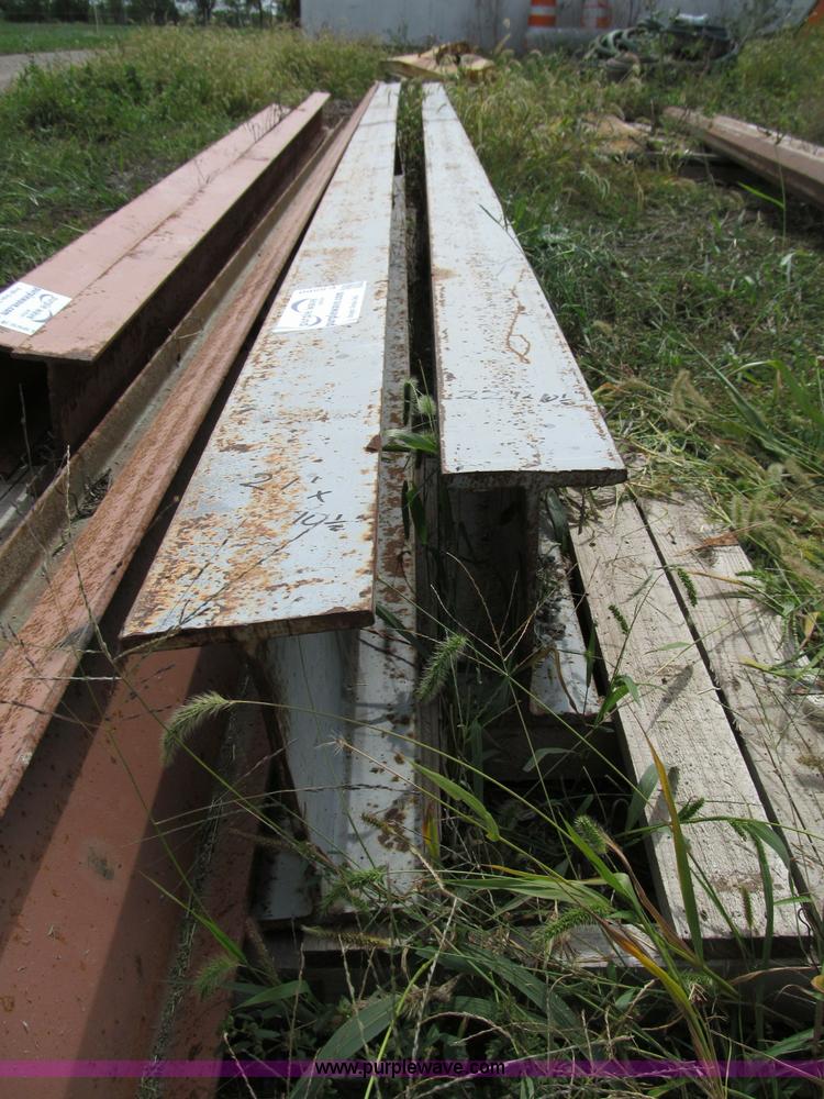 image for item E5560 (2) 10.5" I-beams