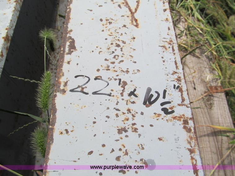 image for item E5560 (2) 10.5" I-beams